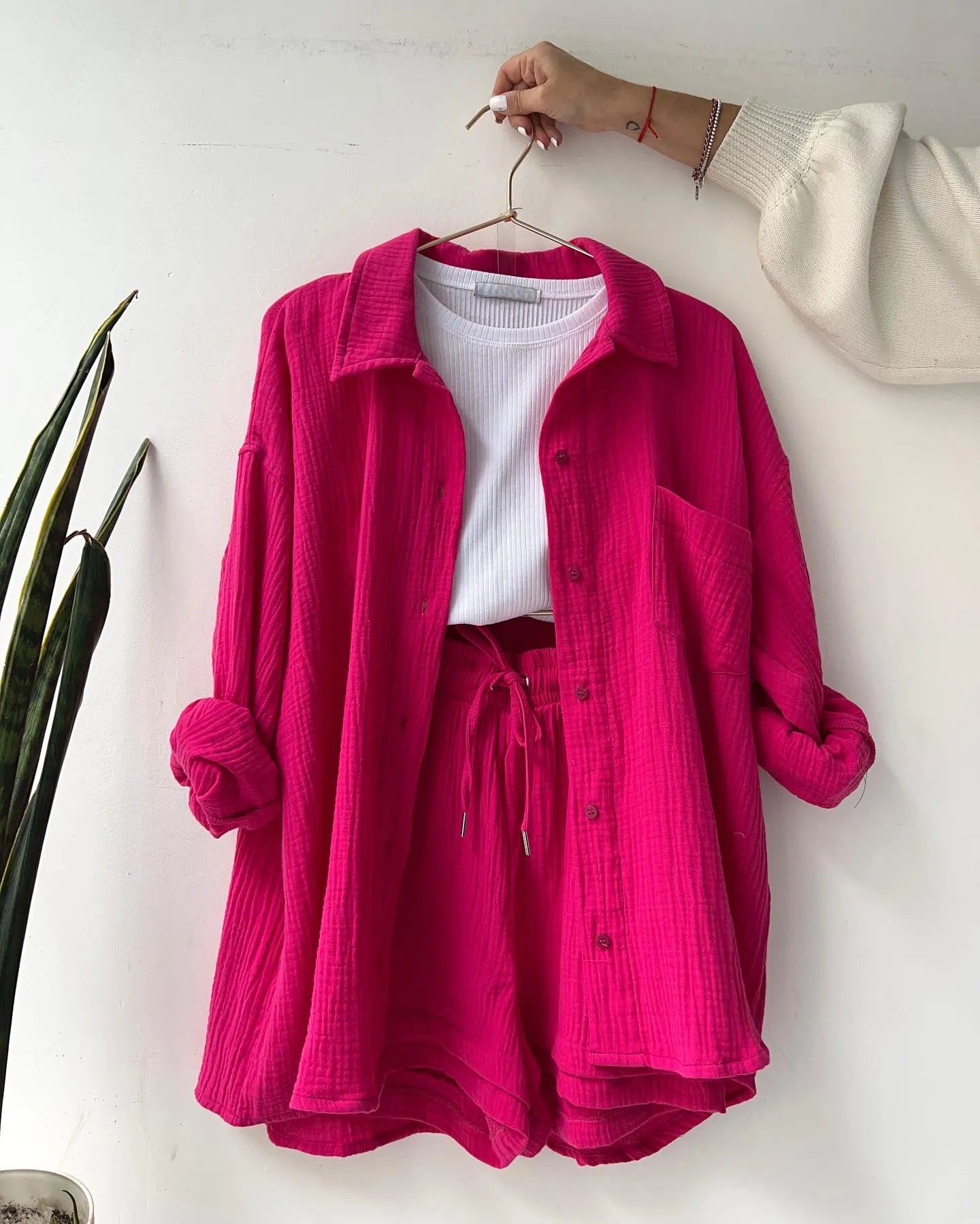 Aline | Ensemble coton léger et tendance