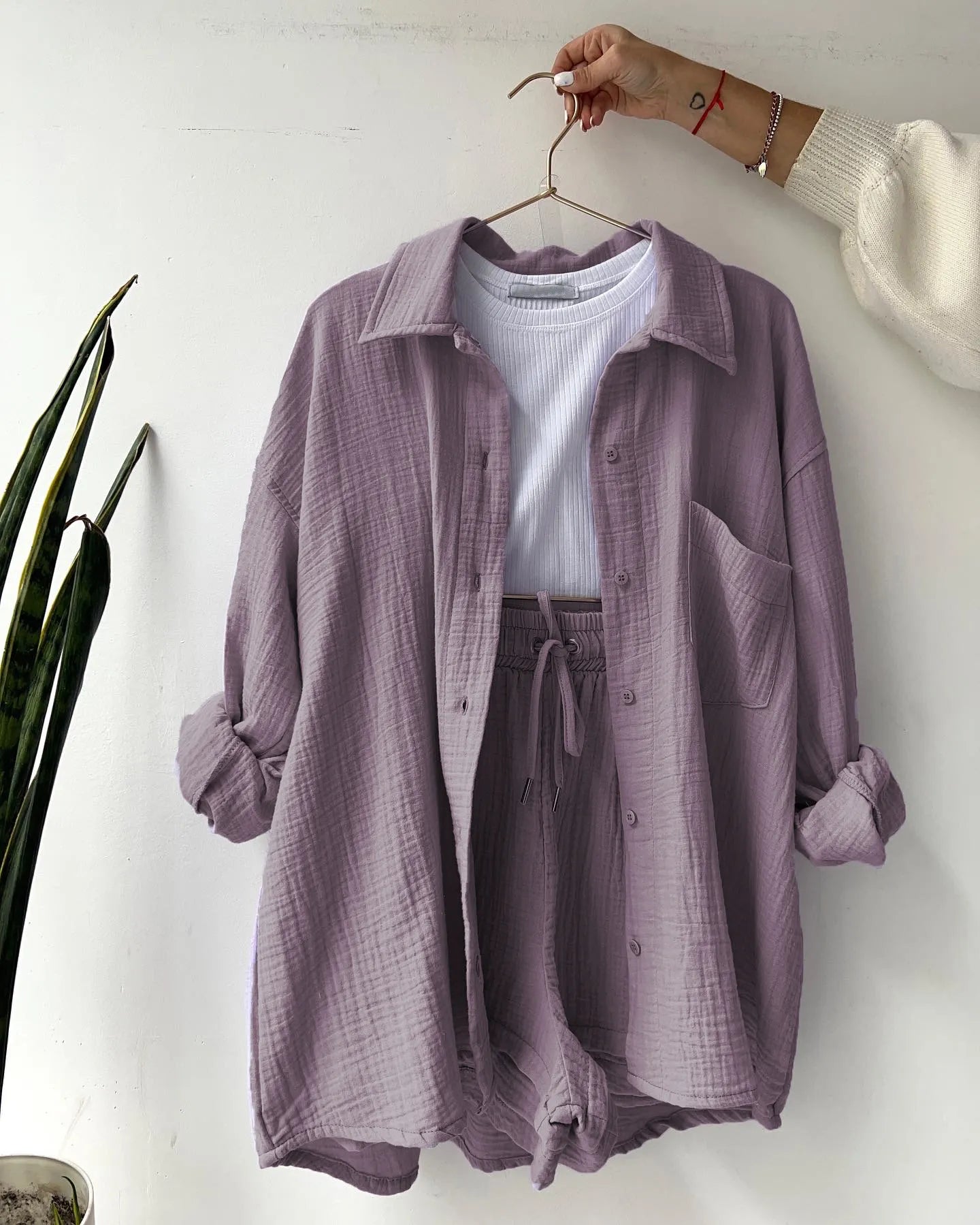 Aline | Ensemble coton léger et tendance
