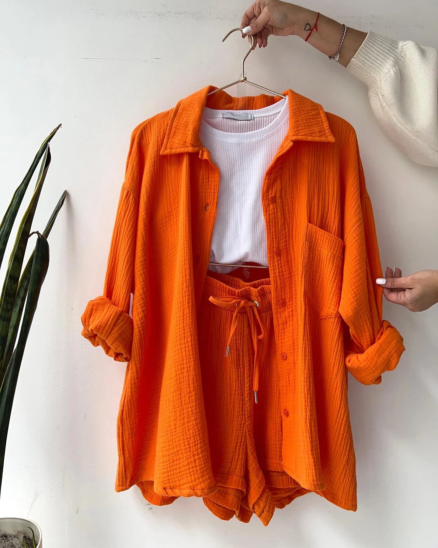 Aline | Ensemble coton léger et tendance