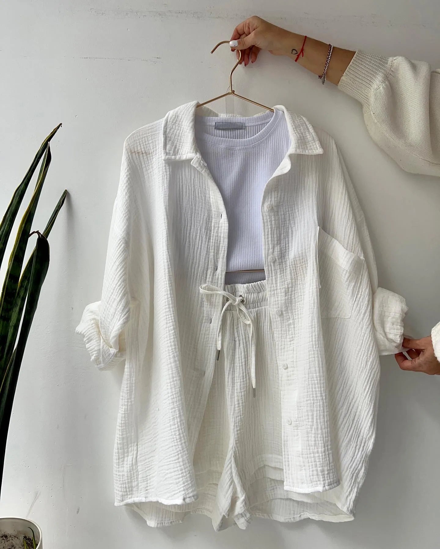 Aline | Ensemble coton léger et tendance
